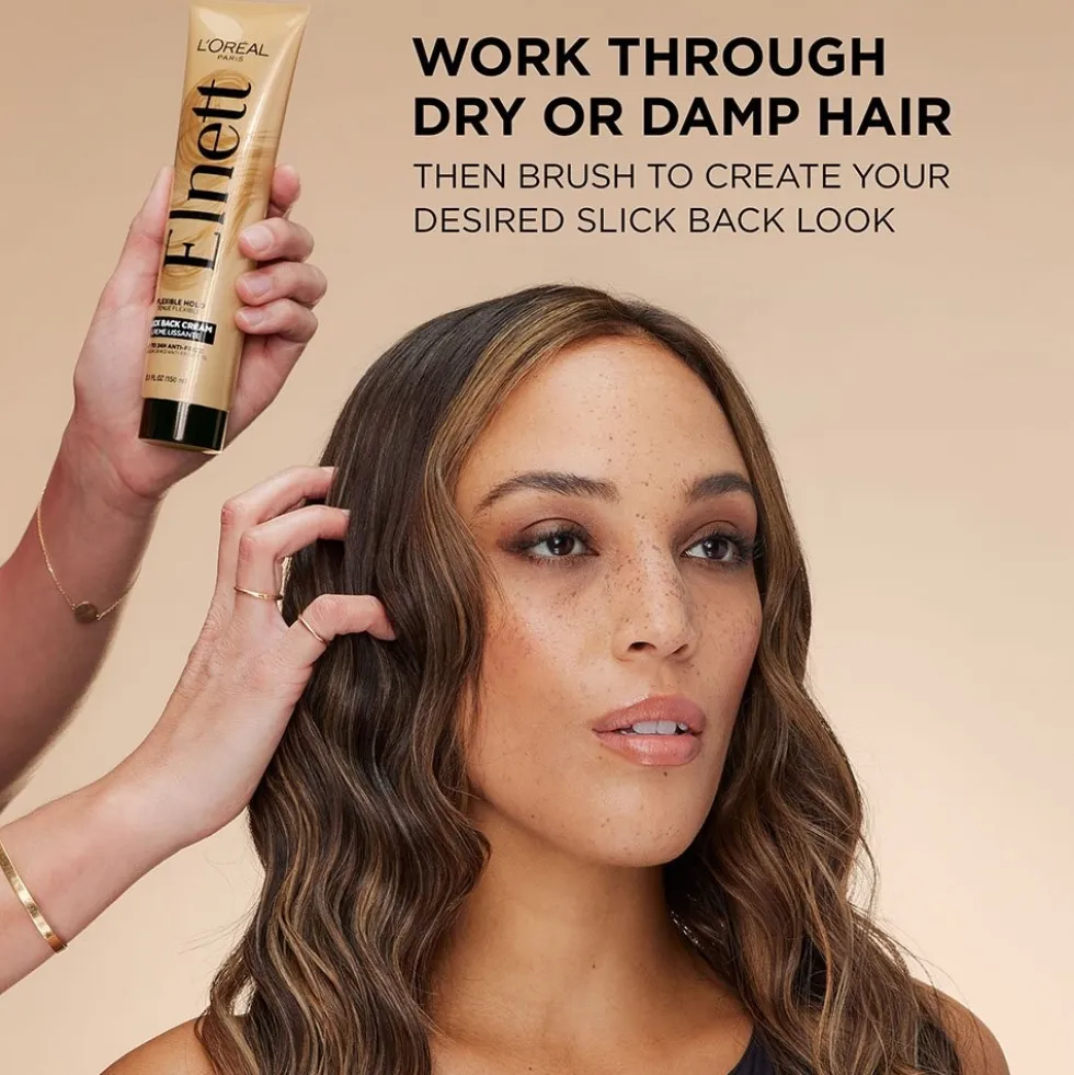 Anti-Frizz Slick Back Hair Styling Cream