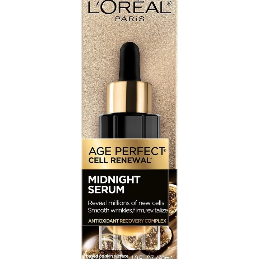 Cell Renewal Anti-Aging Midnight Serum to Firm & Smooth Mature Skin