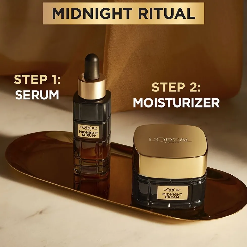 Cell Renewal Midnight Cream Anti-Aging Night Moisturizer with Antioxidants, Fragrance Free