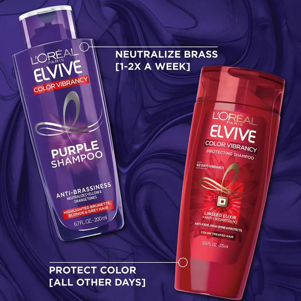 Color Vibrancy Purple Shampoo for Color Treated Hair