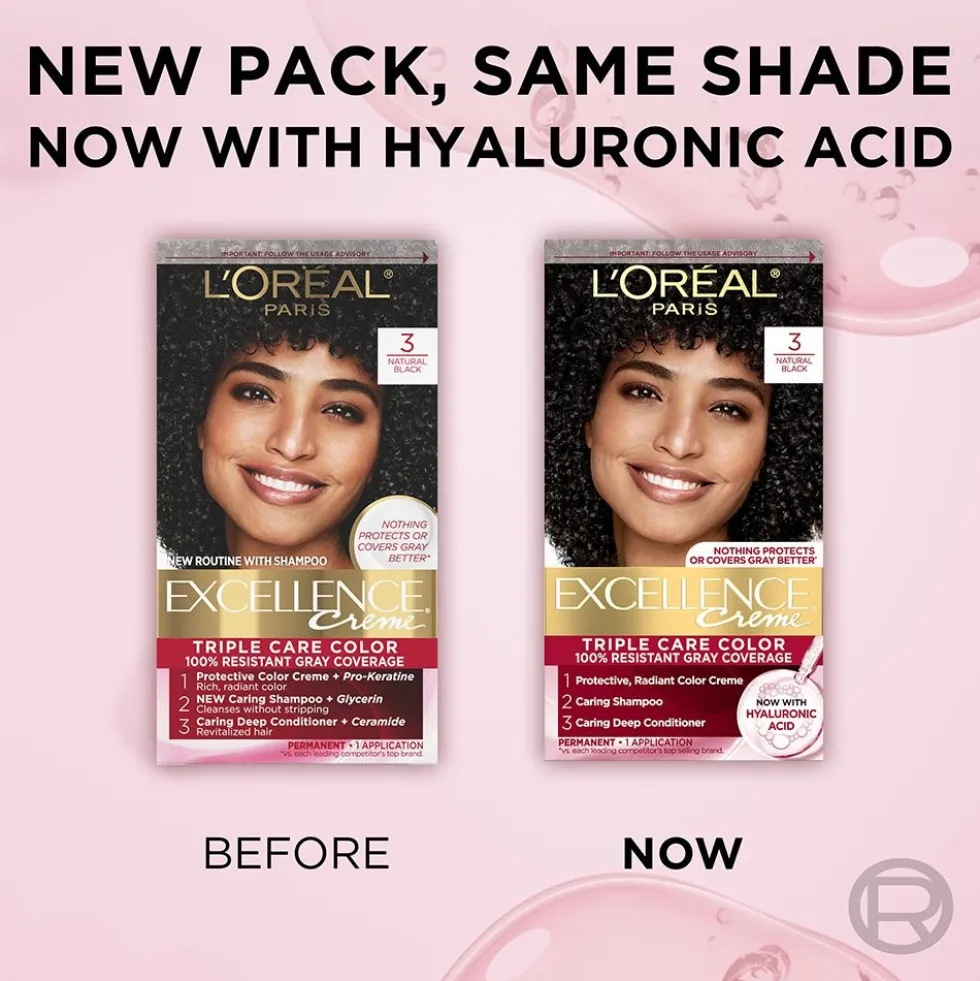 Crème Triple Care Permanent Hair Color for 100% Gray Hair Coverage