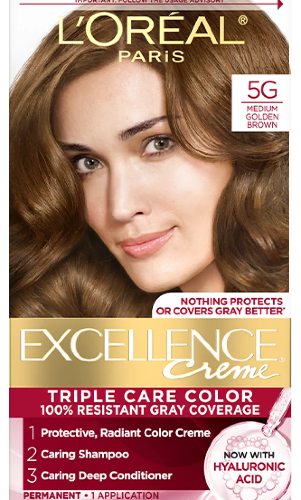 Crème Triple Care Permanent Hair Color for 100% Gray Hair Coverage