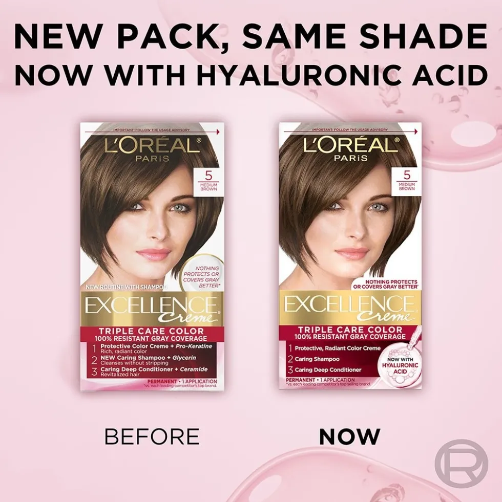 Crème Triple Care Permanent Hair Color for 100% Gray Hair Coverage