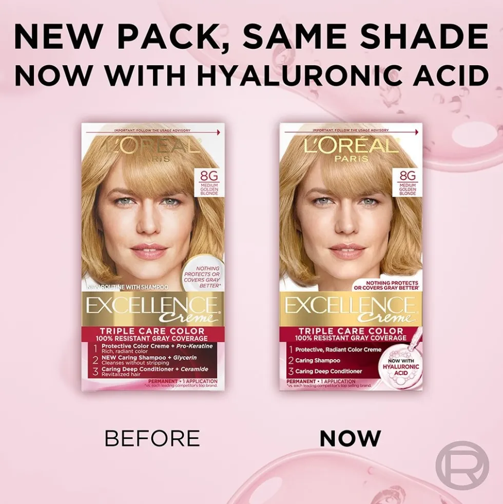 Crème Triple Care Permanent Hair Color for 100% Gray Hair Coverage