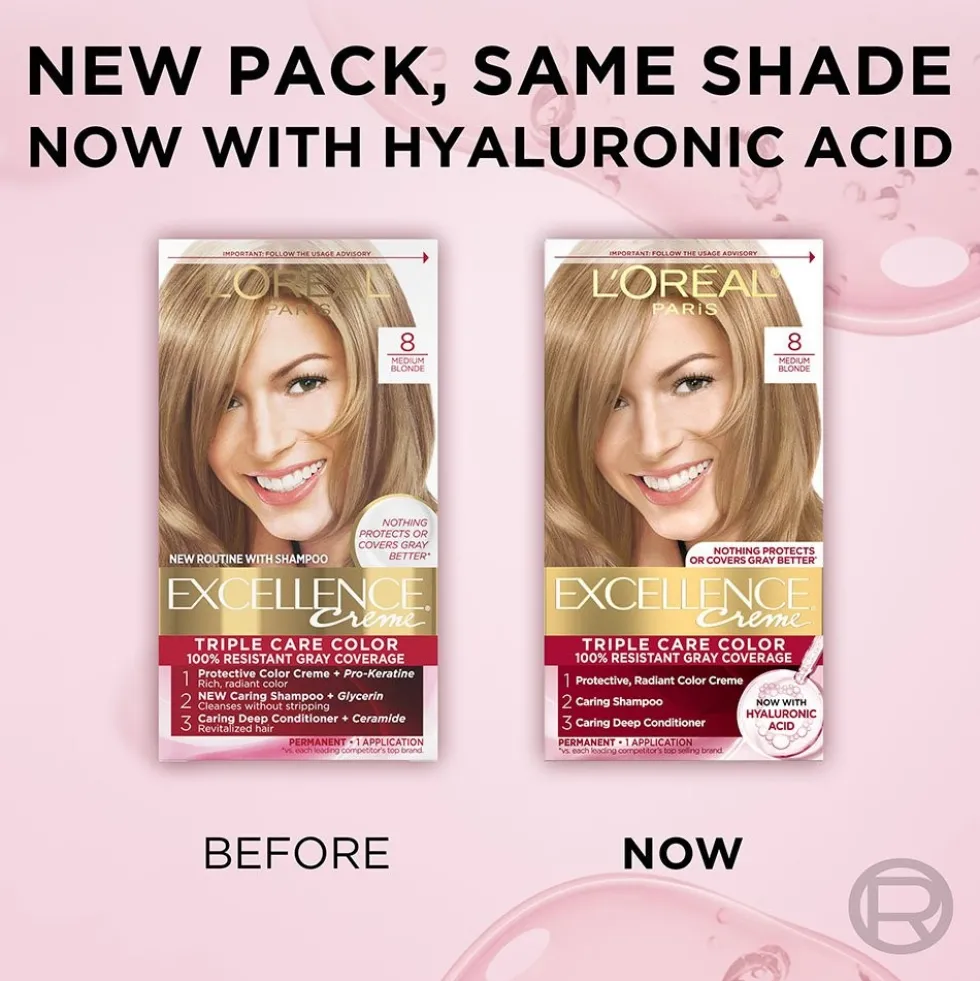 Crème Triple Care Permanent Hair Color for 100% Gray Hair Coverage