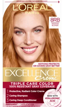 Crème Triple Care Permanent Hair Color for 100% Gray Hair Coverage