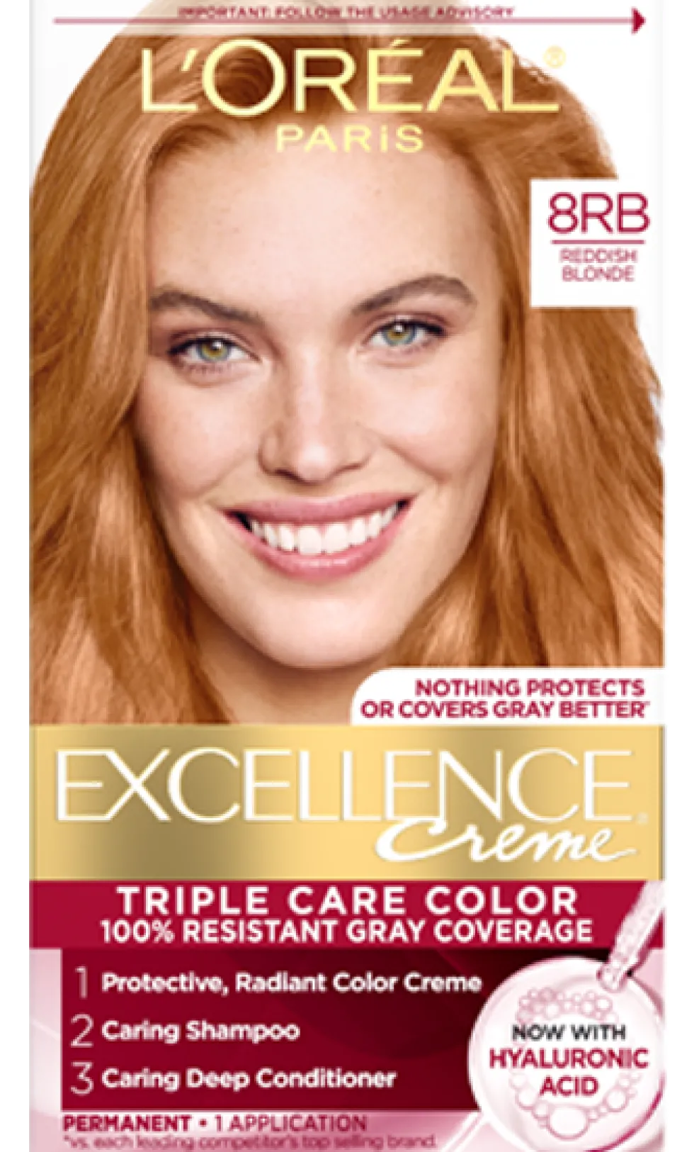 Crème Triple Care Permanent Hair Color for 100% Gray Hair Coverage