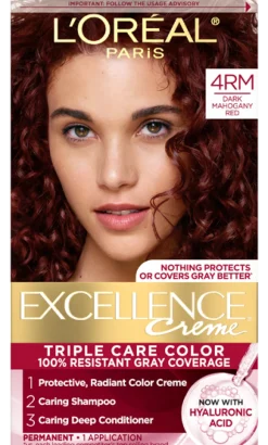 Crème Triple Care Permanent Hair Color for 100% Gray Hair Coverage