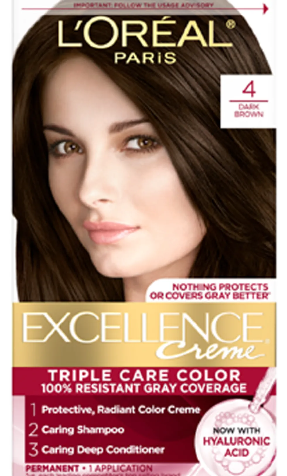 Crème Triple Care Permanent Hair Color for 100% Gray Hair Coverage
