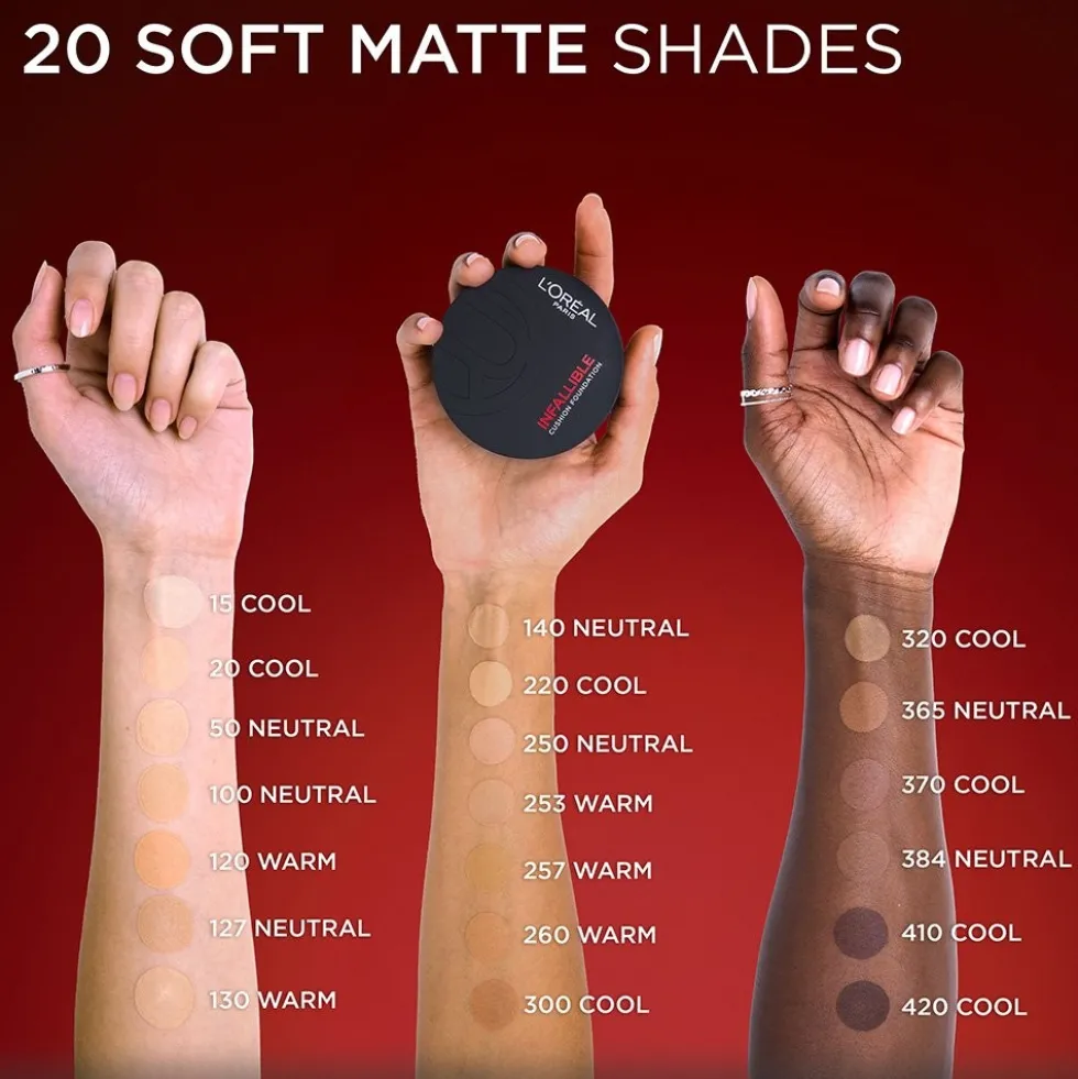 Cushion Foundation for Soft Matte Buildable Coverage