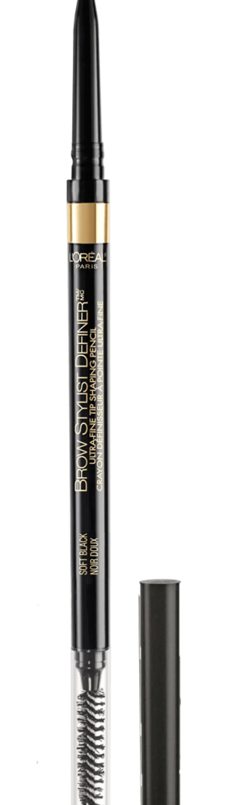 Definer Mechanical Waterproof Ultra-Fine Tip Eyebrow Pencil with Spoolie Brush