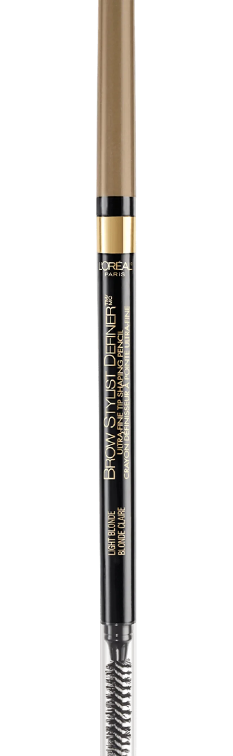 Definer Mechanical Waterproof Ultra-Fine Tip Eyebrow Pencil with Spoolie Brush