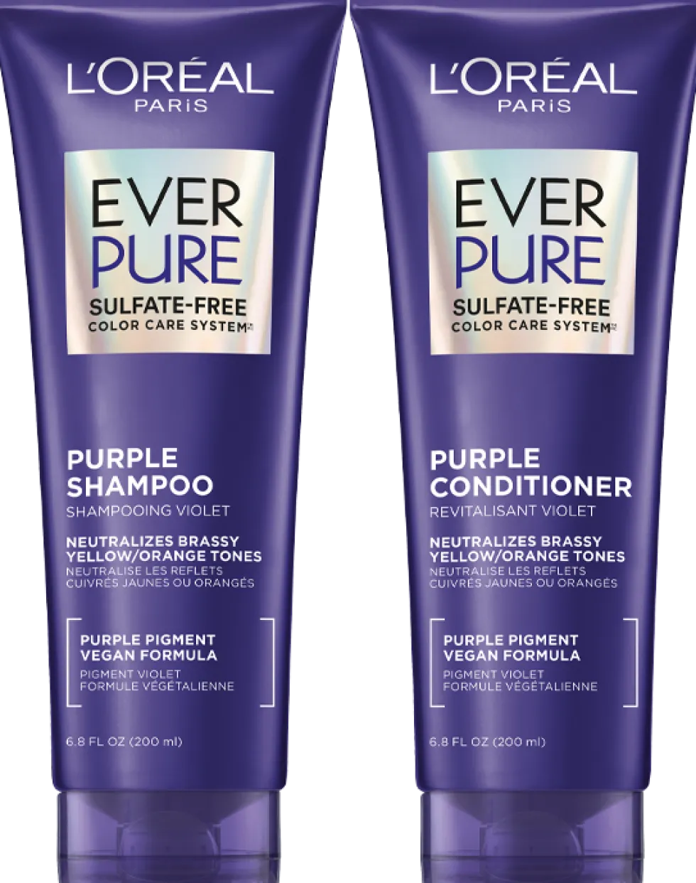 Ever Pure Purple Shampoo & Conditioner Kit