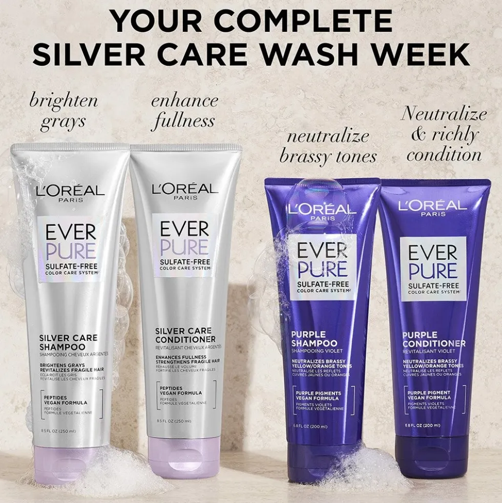 EverPure Silver Care Conditioner, For Gray Hair
