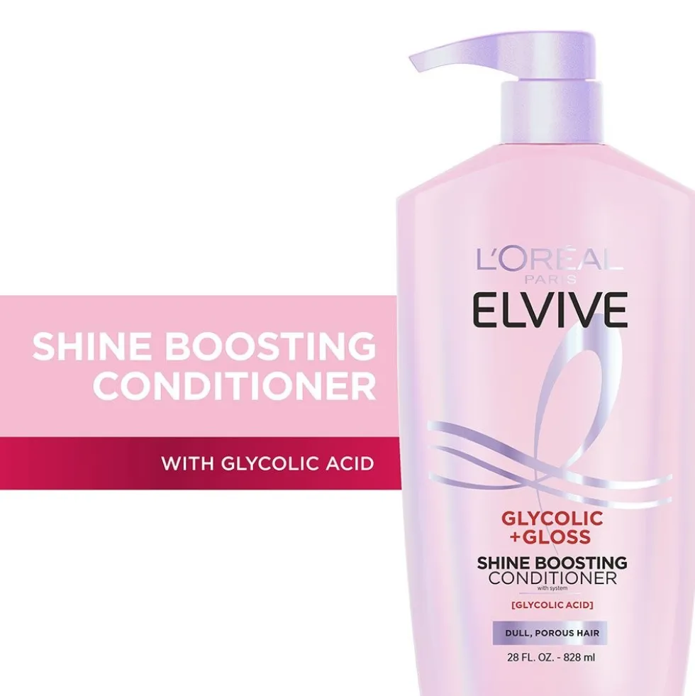 Glycolic + Gloss Shine Boosting Conditioner, 28 fl oz