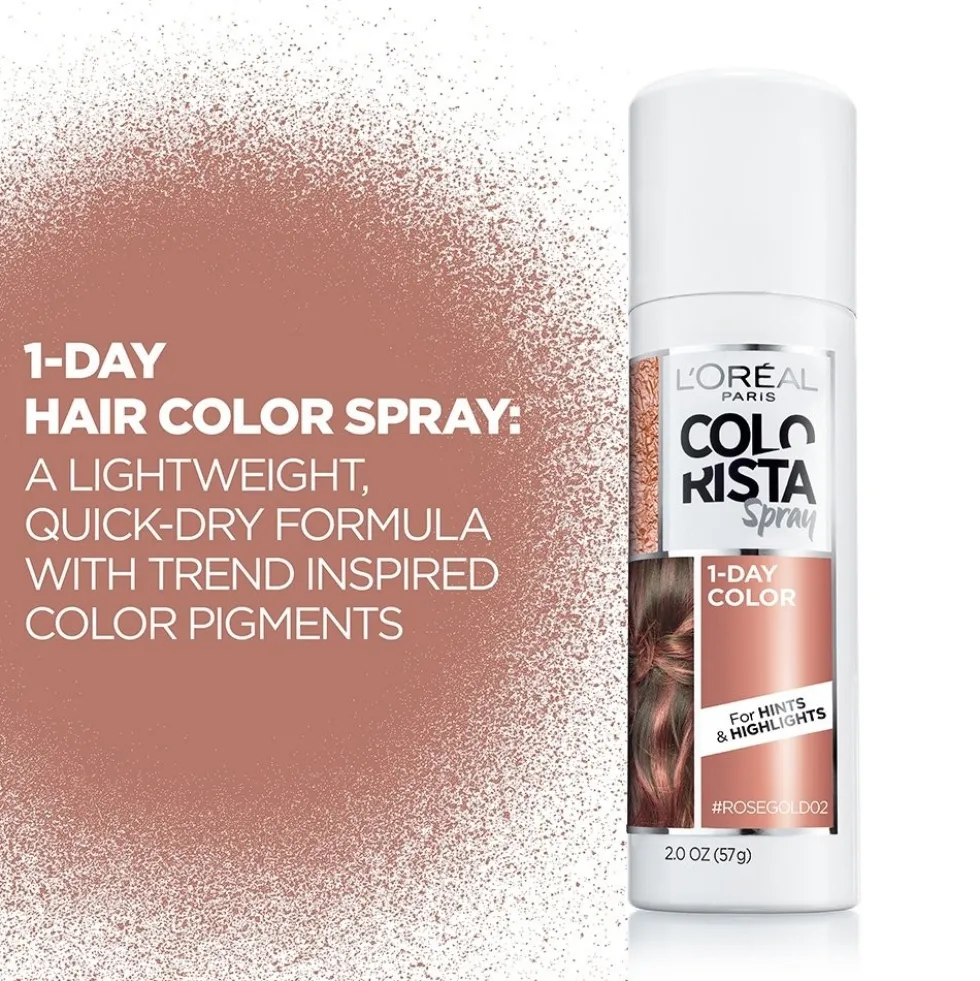 Hair Makeup Temporary 1-Day Hair Color Spray