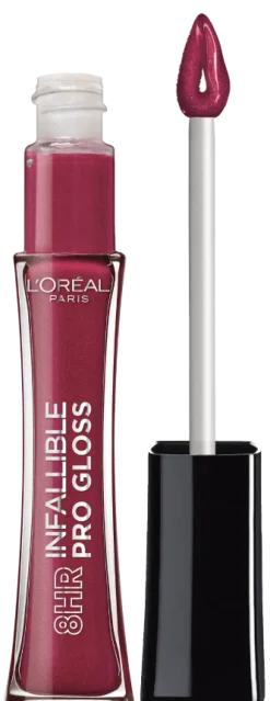 8 Hour Pro Lip Gloss, hydrating finish