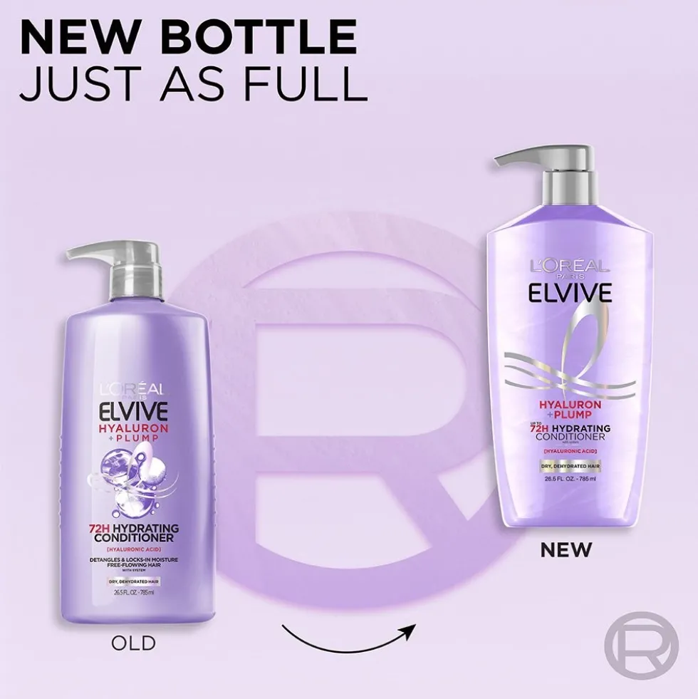 Hyaluron + Plump Hydrating Conditioner with Hyaluronic Acid for Dry Hair