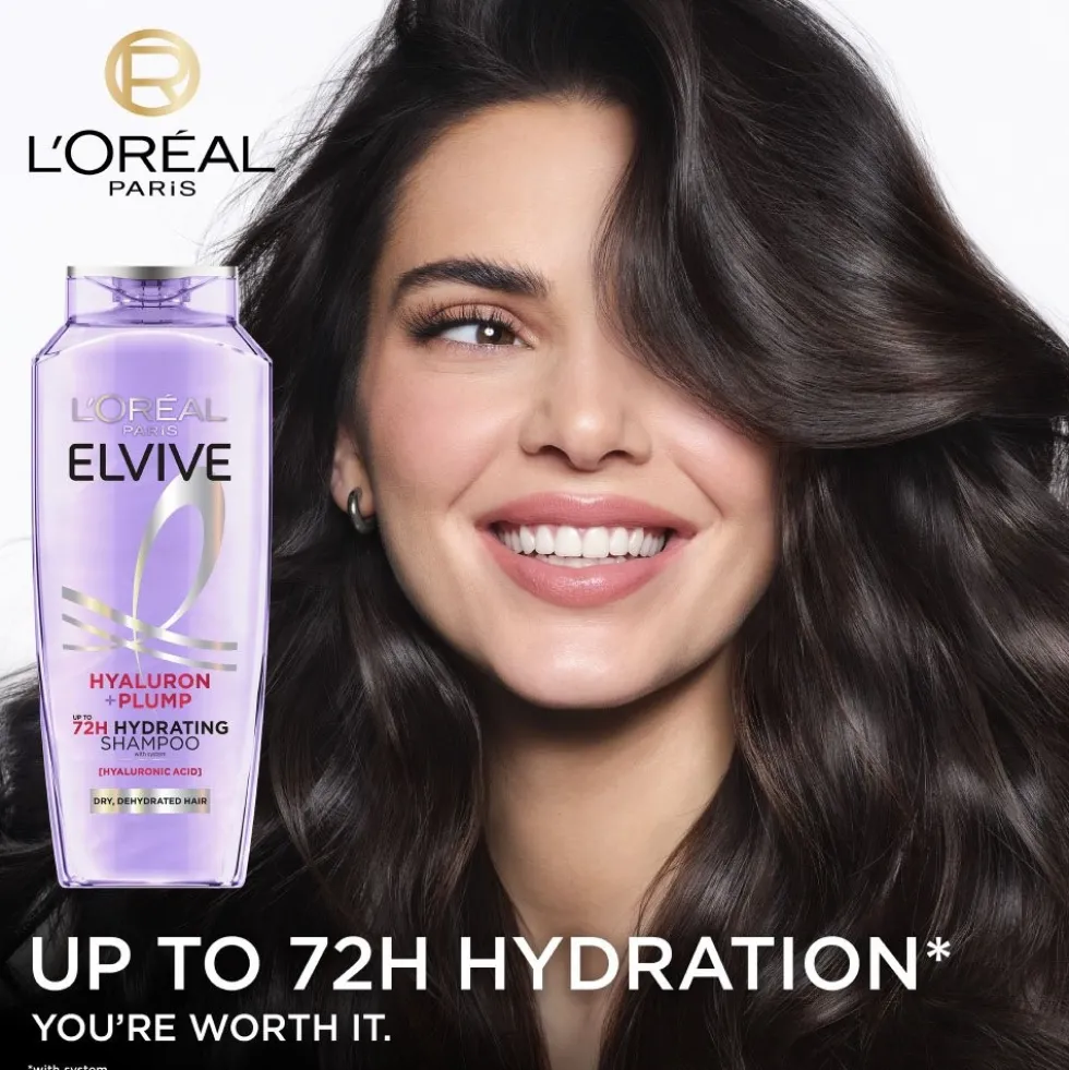 Hyaluron + Plump Hydrating Shampoo with Hyaluronic Acid for Dry Hair