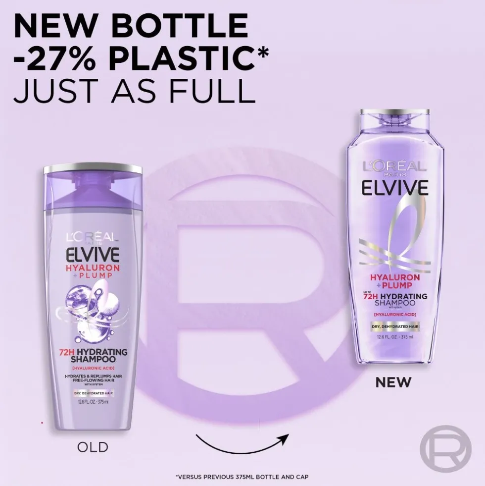 Hyaluron + Plump Hydrating Shampoo with Hyaluronic Acid for Dry Hair