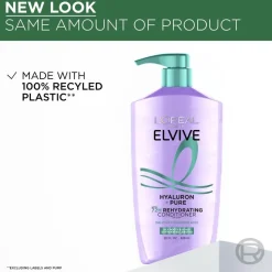 Hyaluron Pure 72H Rehydrating Conditioner, Oily Hair