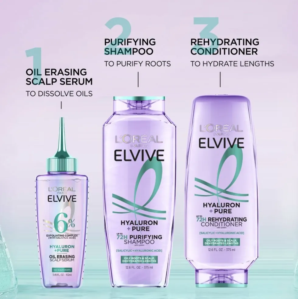 Hyaluron + Pure Oil Erasing Serum for Oily Hair