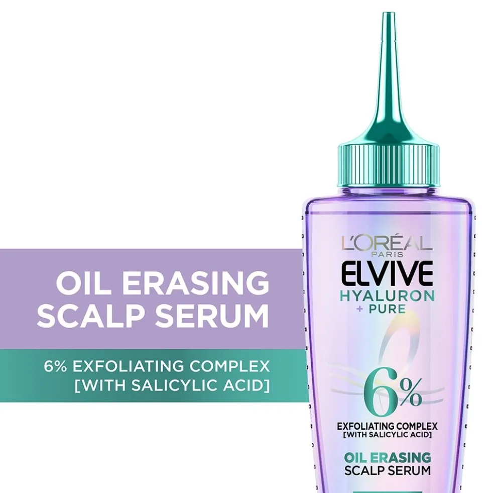 Hyaluron + Pure Oil Erasing Serum for Oily Hair