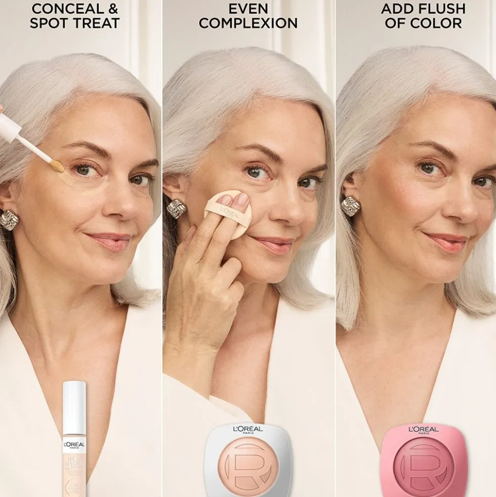 Hyaluron Tinted Balm Foundation for Mature Skin with Buildable Light to Medium Coverage
