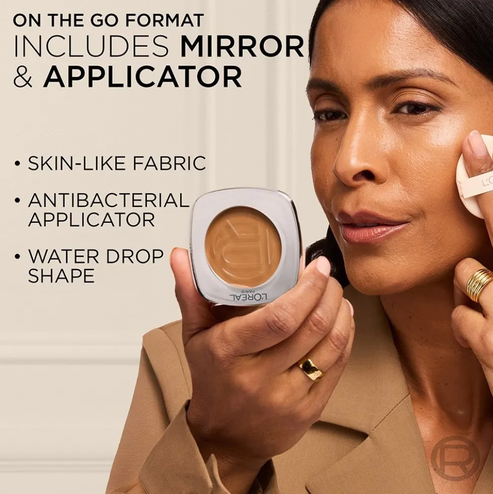 Hyaluron Tinted Balm Foundation for Mature Skin with Buildable Light to Medium Coverage