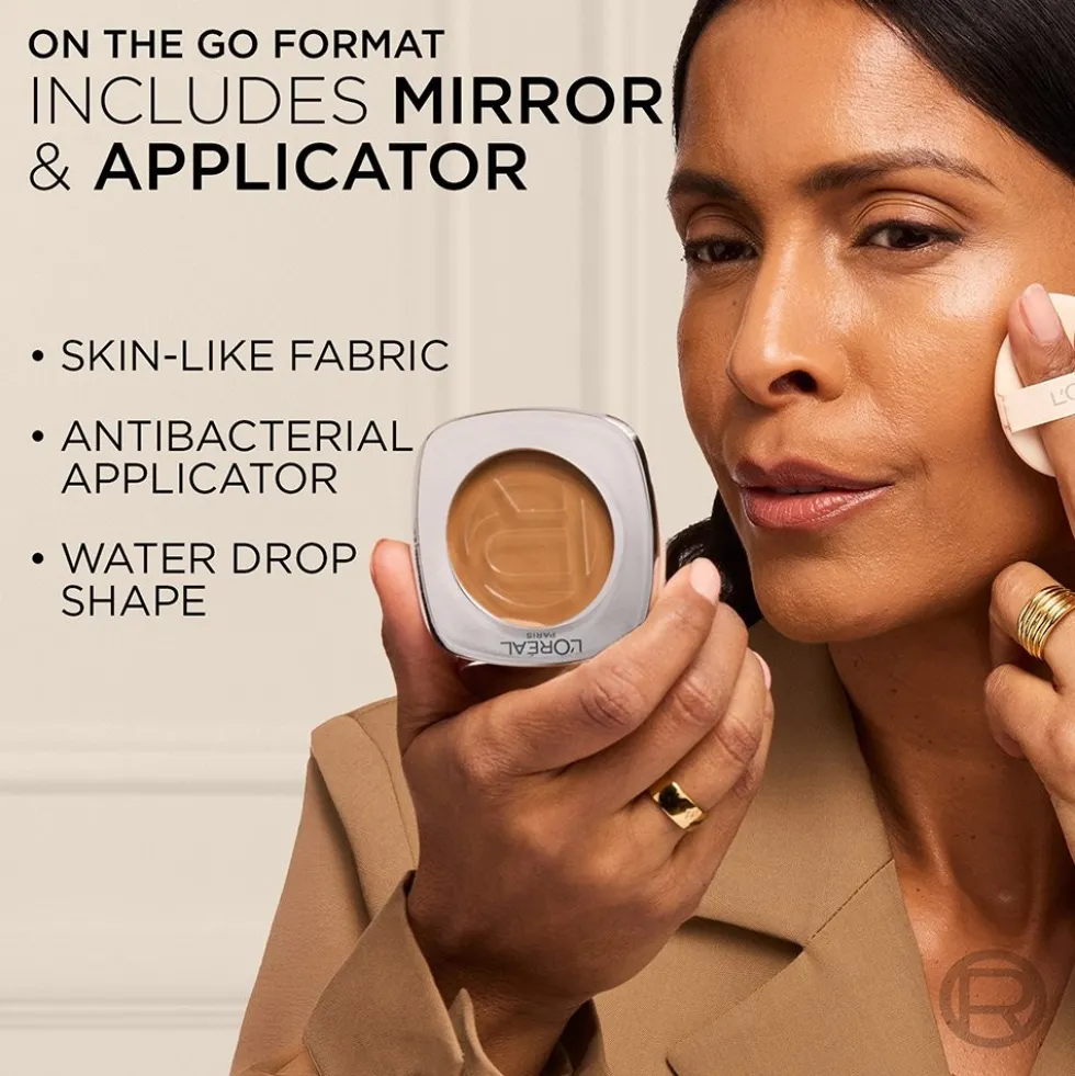 Hyaluron Tinted Balm Foundation for Mature Skin with Buildable Light to Medium Coverage