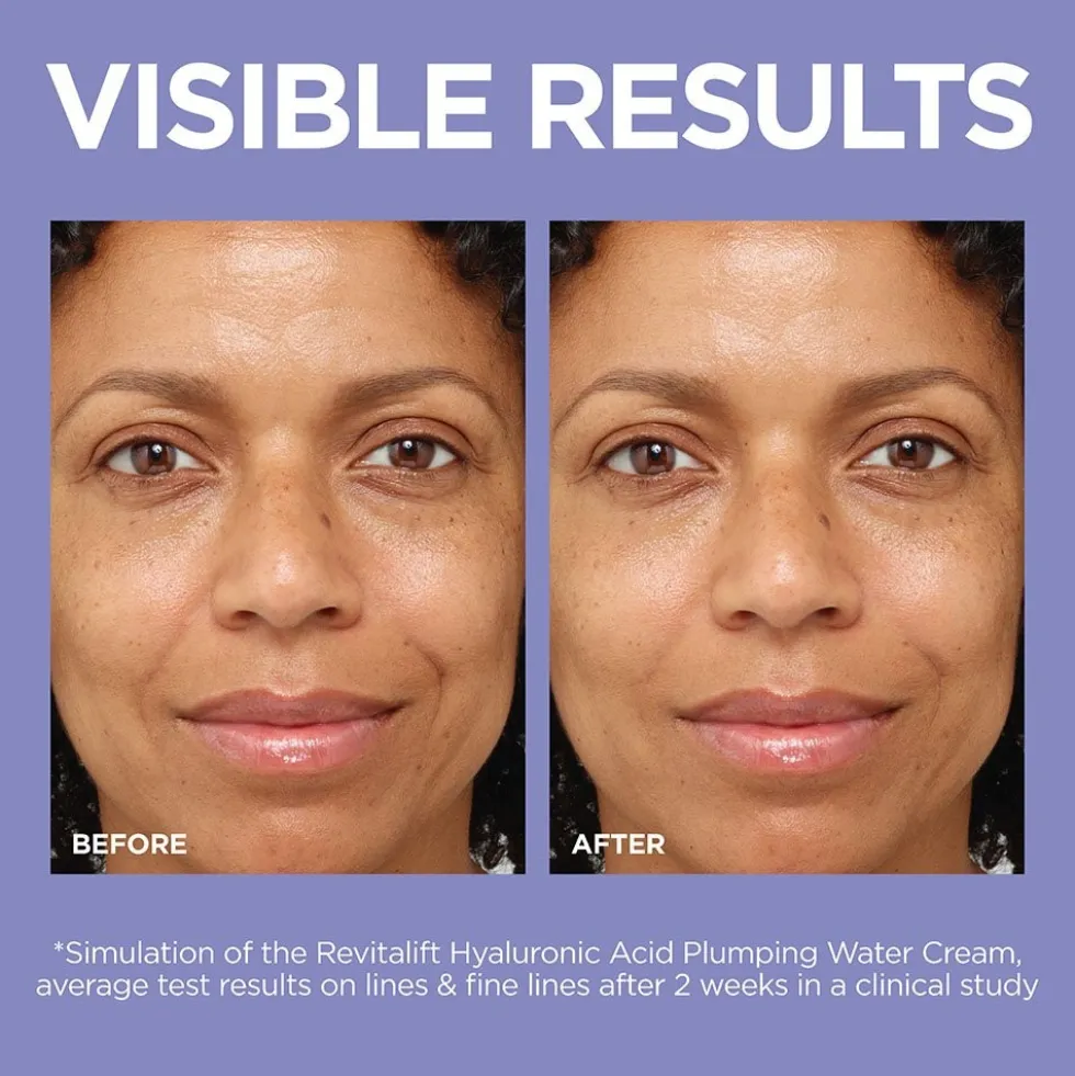 Micro Hyaluronic acid + Ceramides line-plumping water cream