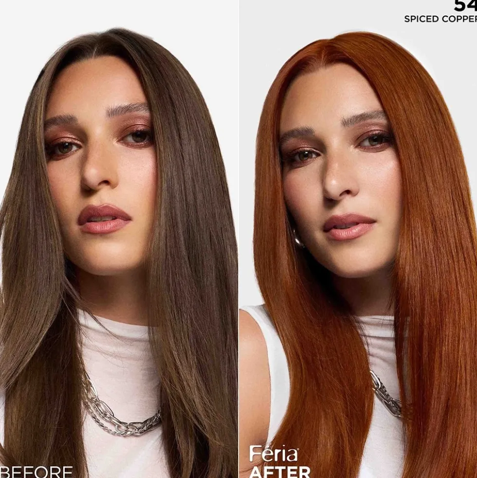 Multi-Faceted Shimmering Permanent Hair Color with Deep Conditioning