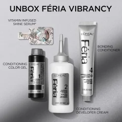 Multi-Faceted Shimmering Permanent Hair Color with Deep Conditioning