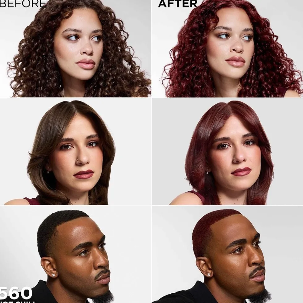 Multi-Faceted Shimmering Permanent Hair Color with Deep Conditioning
