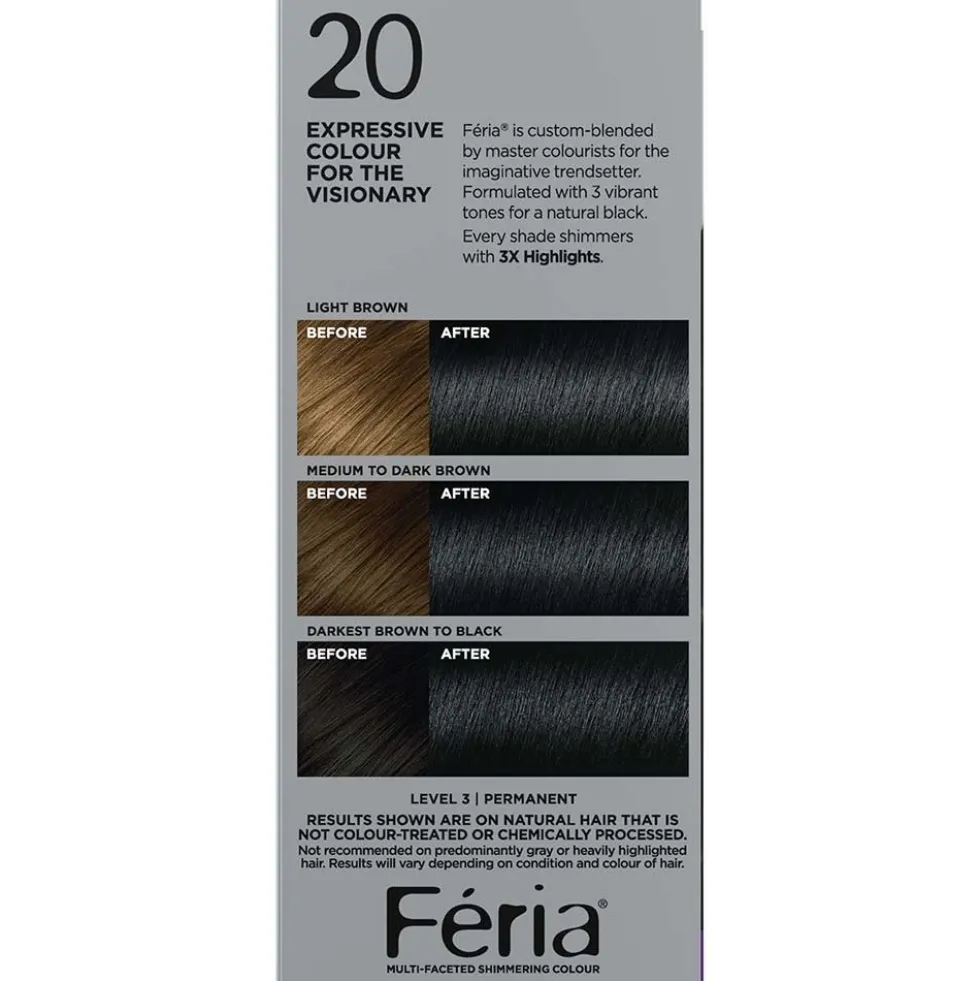 Multi-Faceted Shimmering Permanent Hair Color with Deep Conditioning