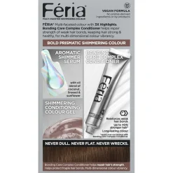 Multi-Faceted Shimmering Permanent Hair Color with Deep Conditioning