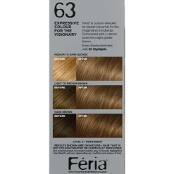Multi-Faceted Shimmering Permanent Hair Color with Deep Conditioning