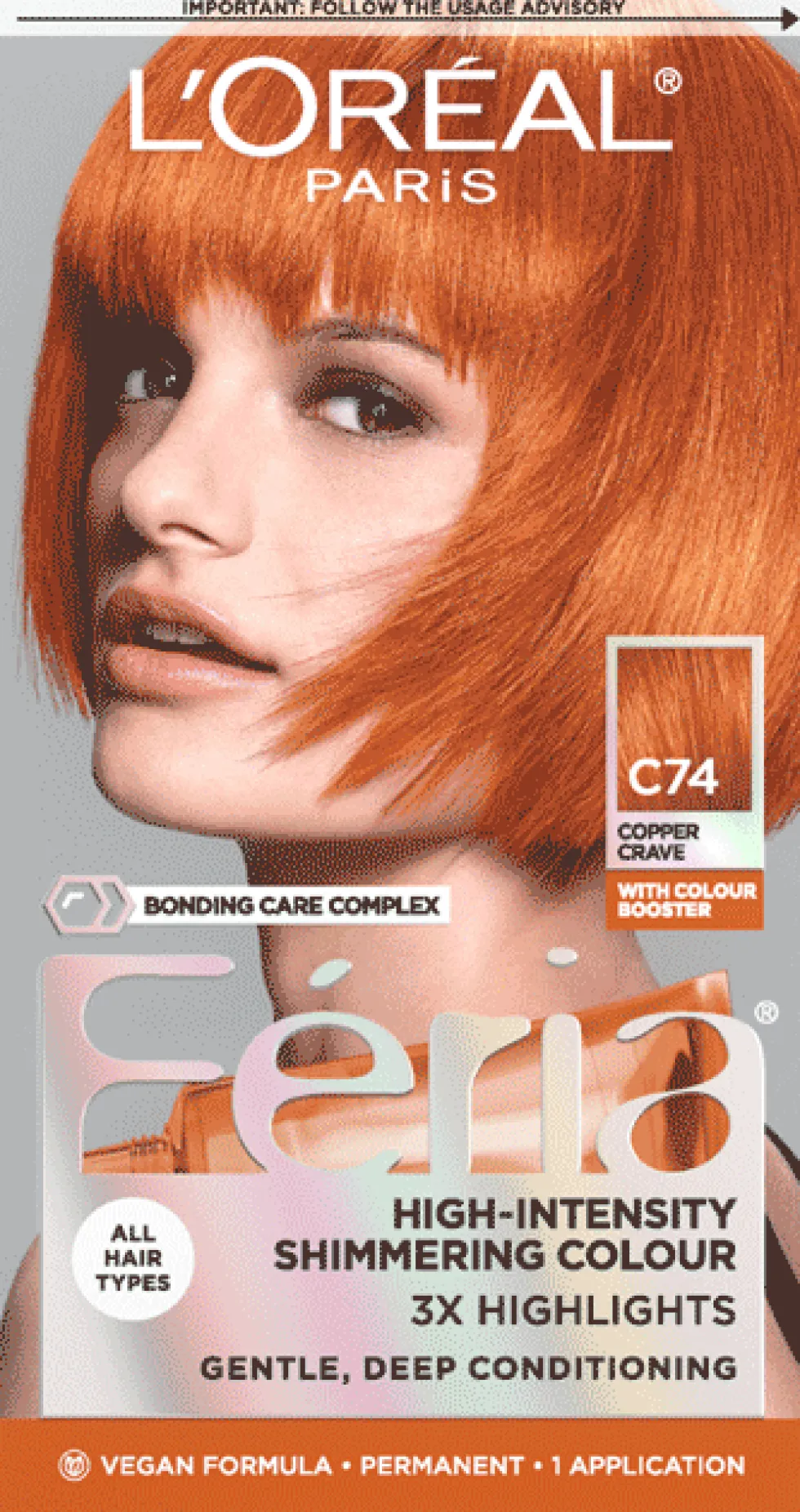 Multi-Faceted Shimmering Permanent Hair Color with Deep Conditioning