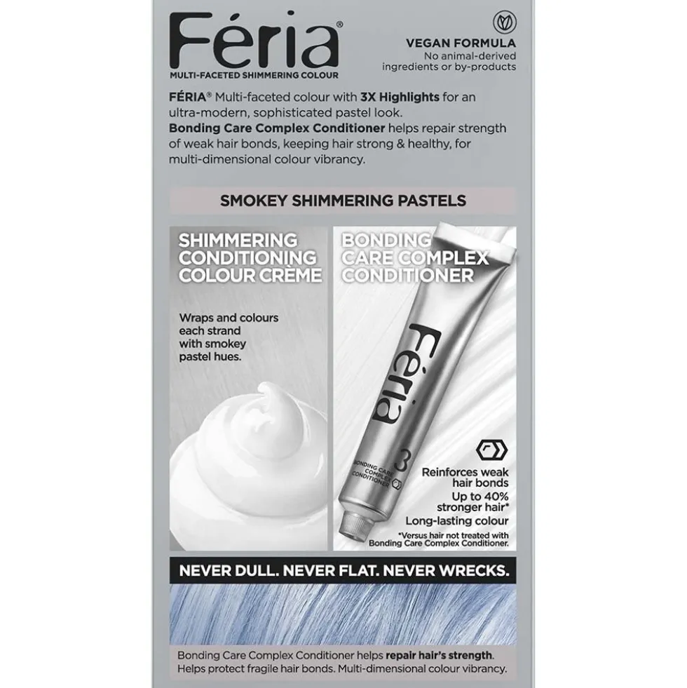 Multi-Faceted Shimmering Permanent Hair Color with Deep Conditioning
