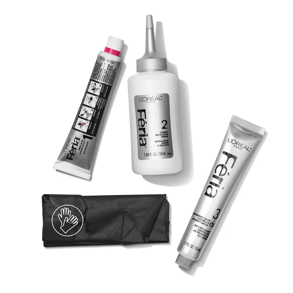 Multi-Faceted Shimmering Permanent Hair Color with Deep Conditioning