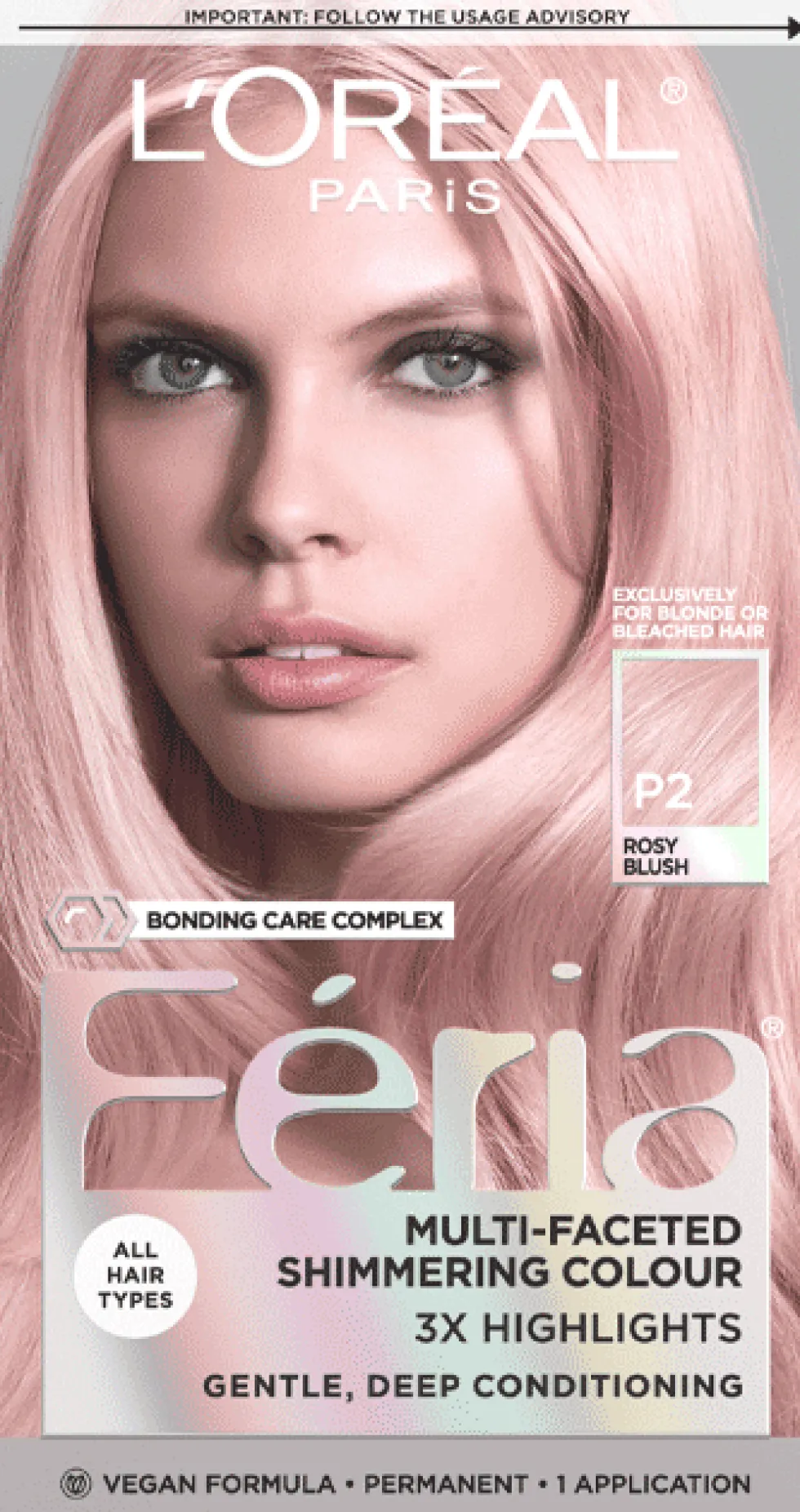 Multi-Faceted Shimmering Permanent Hair Color with Deep Conditioning