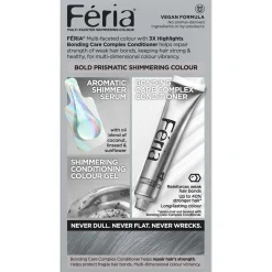 Multi-Faceted Shimmering Permanent Hair Color with Deep Conditioning