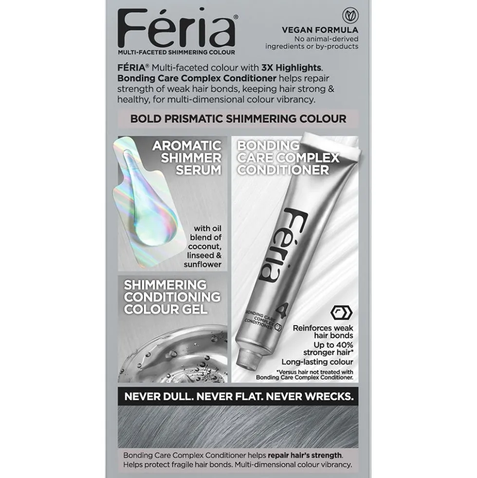 Multi-Faceted Shimmering Permanent Hair Color with Deep Conditioning