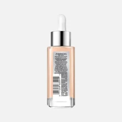 Nude Hyaluronic Tinted Serum Foundation with 1% Hyaluronic Acid, Lightweight Coverage For Dry Skin