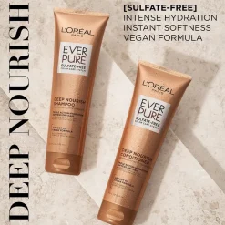 Sulfate Free Deep Nourish Shampoo for Softening Dry Hair