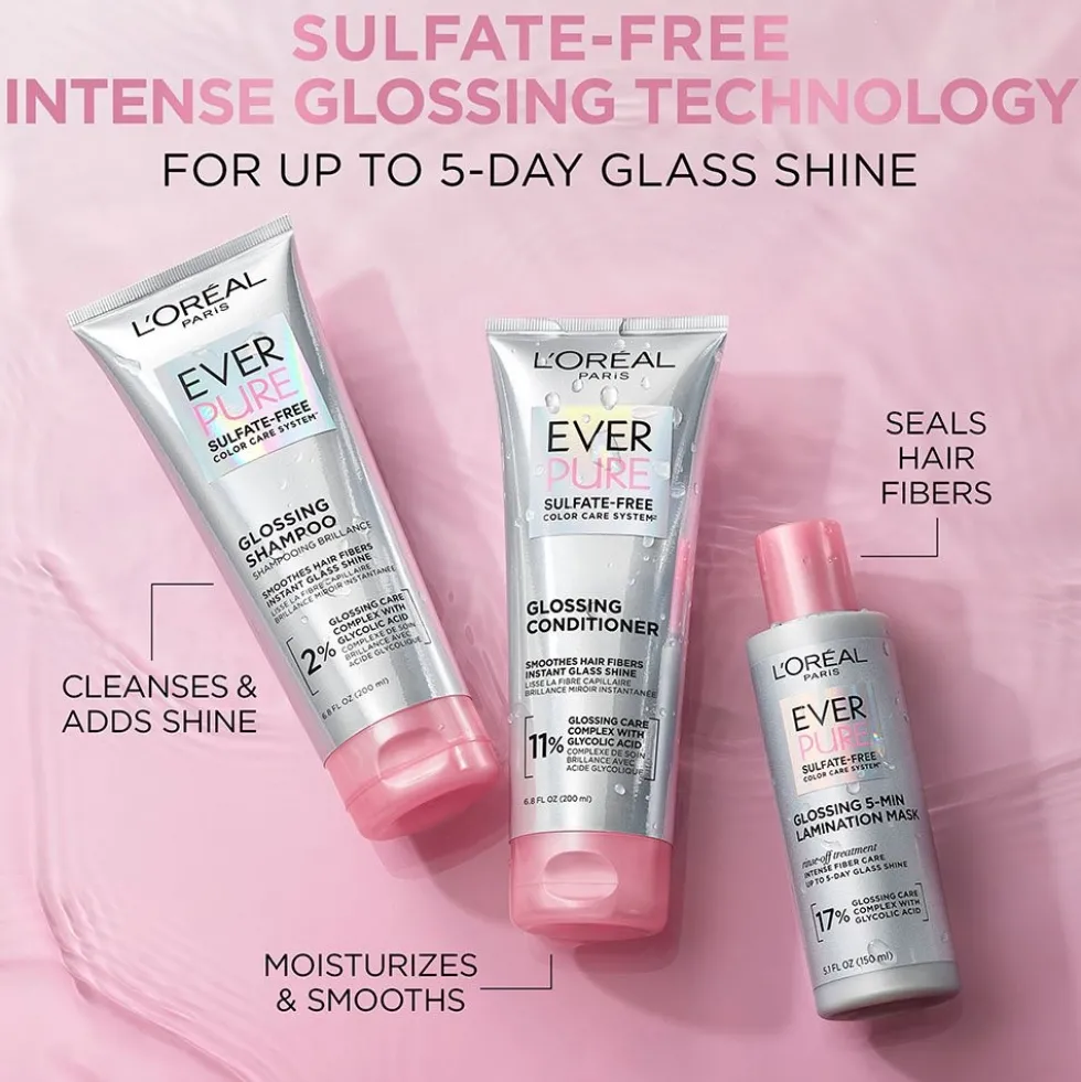 Sulfate-Free Glossing Conditioner for Shiny Hair