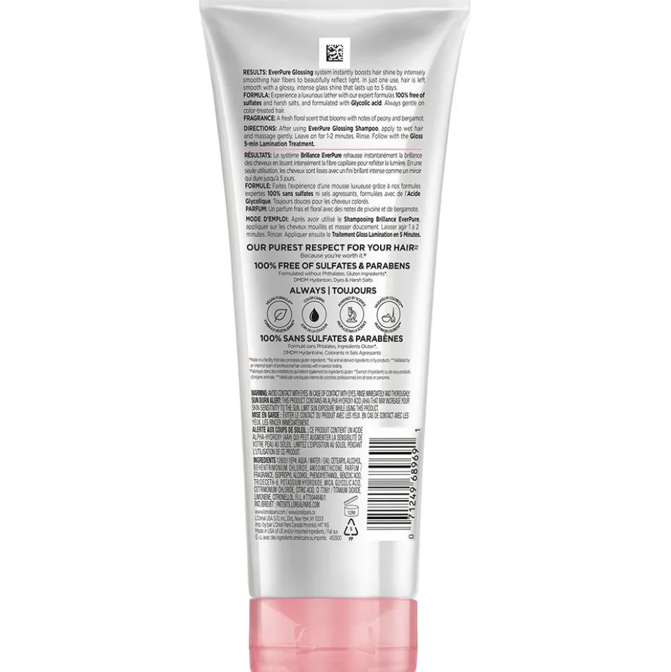 Sulfate-Free Glossing Conditioner for Shiny Hair
