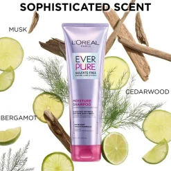 Sulfate Free Moisture Shampoo for Hydrating Dry Hair