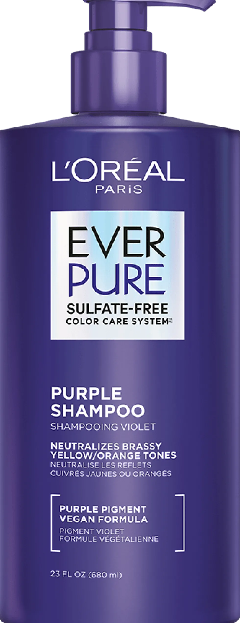 Sulfate Free Purple Shampoo for Toning Blonde or Bleached Hair
