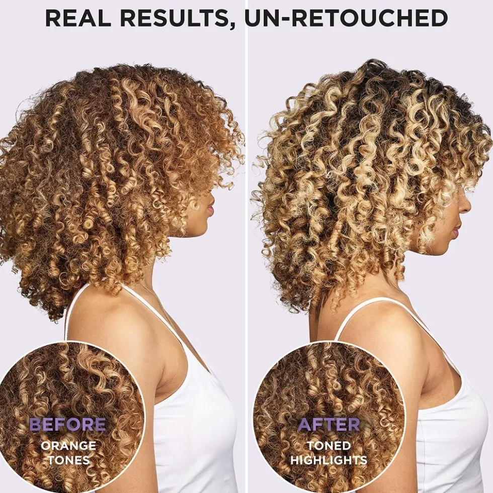 Sulfate Free Purple Shampoo for Toning Blonde or Bleached Hair